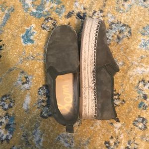 Sam Edelman Carrin in moss green kid suede leather